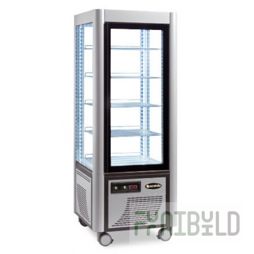 Refrigerated display case Scaiola 400 F Argento vertical