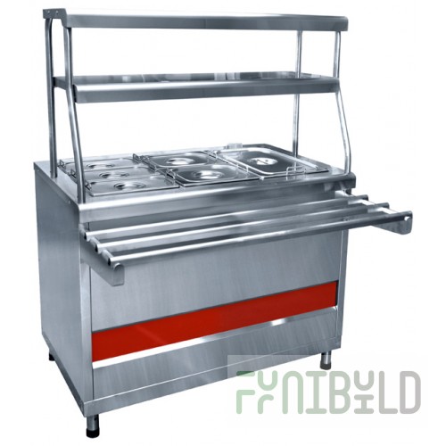 Steam bain-marie for 2 dishes Abat EMK-70KM