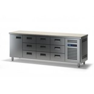 Refrigerated table TMM SHSB-K-1/1D-9Ya (2280x700x870)
