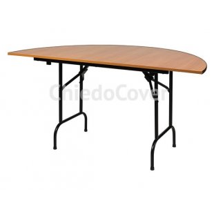 Table on steel frame Lider-11 (semicircle) R750