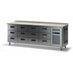 Refrigerated table TMM SKhSB-K-2/12Ya (2280x700x870)