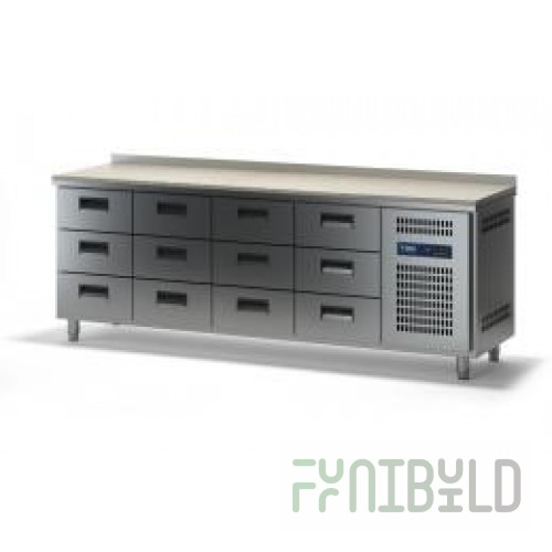 Refrigerated table TMM SKhSB-K-2/12Ya (2280x700x870)