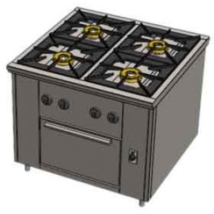 Gas stove Vulcan PRG-IIA-2S DSh 82241