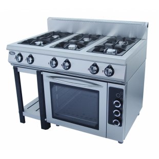 Gas stove Grill Master F6PDG/800 (combined oven)