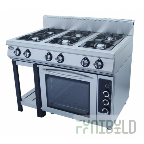 Gas stove Grill Master F6PDG/800 (combined oven)