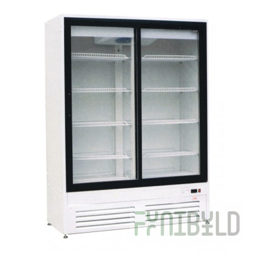 Universal wardrobe Premier ШПУП1ТУ-1,4 К glass sliding door