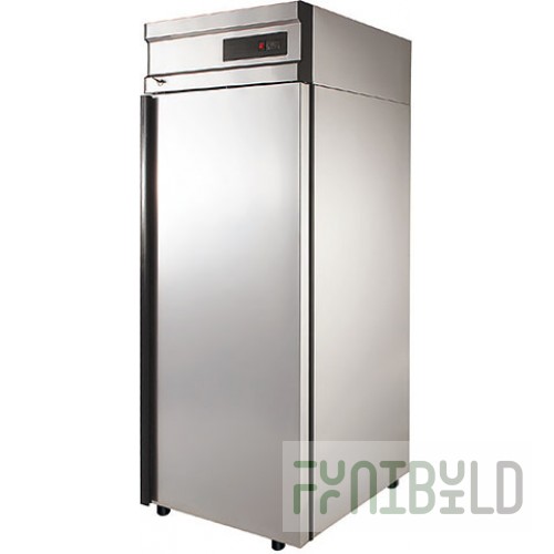 Universal cabinet Polair CV105-G, stainless steel, blind door