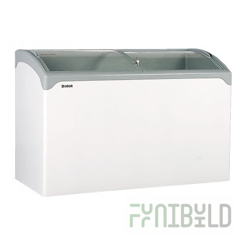 Chest freezer Ugur UDD 500 SCEBN curved glass
