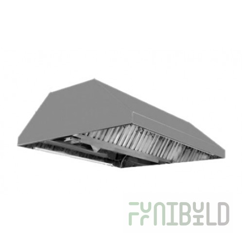 Island exhaust hood ZVO 16-12
