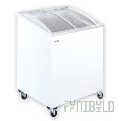 Chest freezer Ugur UDD 200 SCEB curved glass