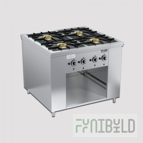 Gas stove Vulcan PRG-IIA-4 "Maxi"