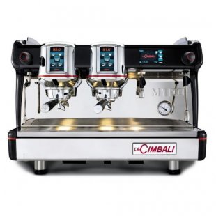Coffee machine GRUPPO CIMBALI Spa series M100, mod. M100 HD DT 2 BLACK (2 gr., Tall cup, Turbosteam)