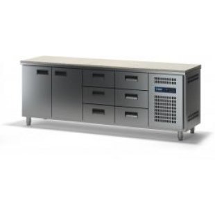 Refrigerated table TMM SHSB-K-1/2D-6Ya (2280x600x870)