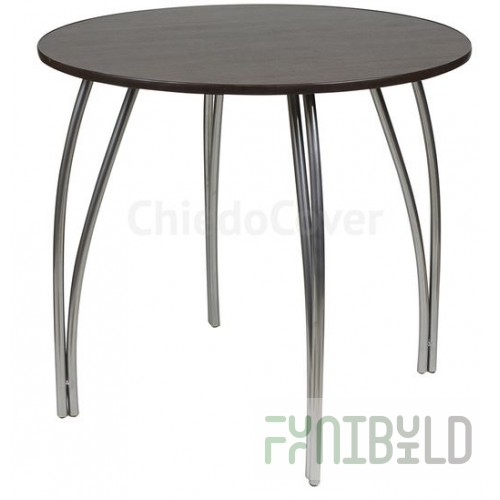 Table on steel frame Lider-23, D1200