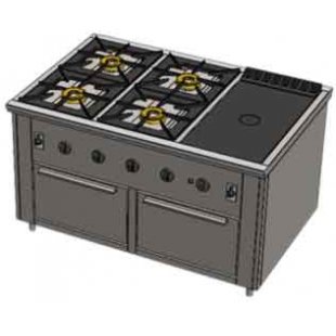 Gas stove Vulcan PRG-IIA-3S 2DSh 82332