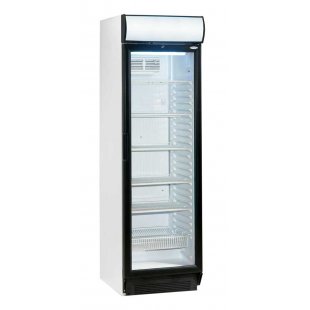 Refrigerated cabinet Tefcold SCU1375CP glass door, canape
