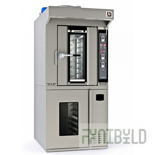Rotary oven BASSANINA FR MINI E46.10 complete with proofer FR MINI E46.PR