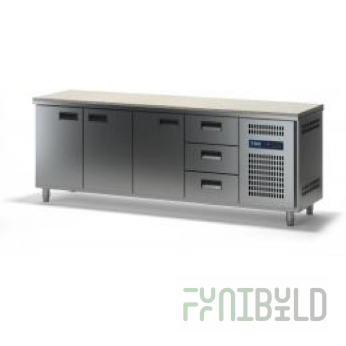 Refrigerated table TMM SHSB-K-1/3D-3Ya (2280x700x870)