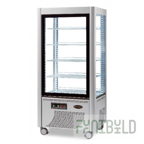 Refrigerated display case Scaiola 540 F Argento vertical