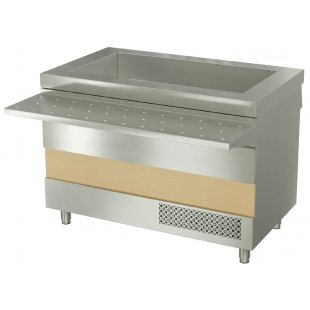 Cooled table Atesi Riviera 1200 in without shelf