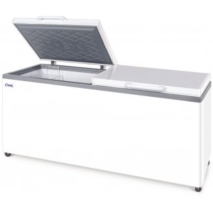 Chest freezer Snezh MLK-800 stainless steel blind lid