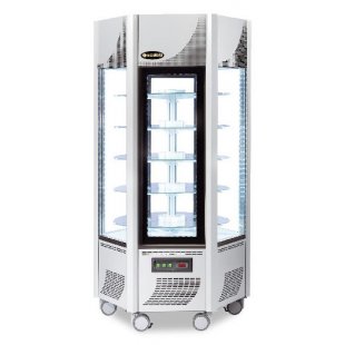 Refrigerated display case Scaiola Erge Argento vertical
