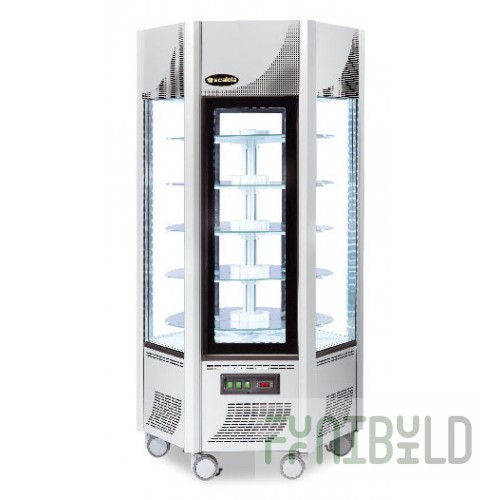 Refrigerated display case Scaiola Erge Argento vertical