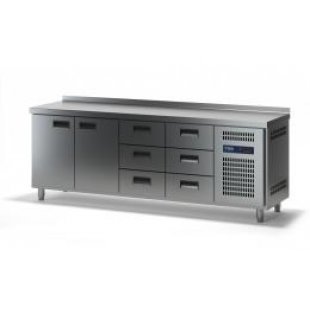 Refrigerated table TMM SHSB-2/2D-6Ya (2280x700x870)
