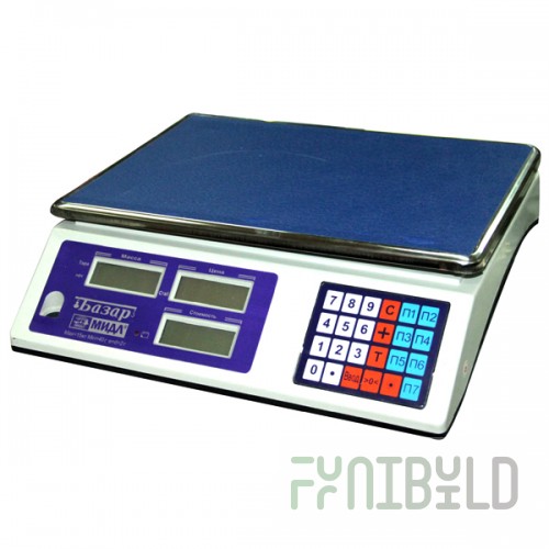 Trade scales MIDL MT 30 MZhA-7 "Bazar-2" without stand