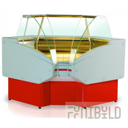 Refrigerated display case Golfstream Dvina-UV90VS-0.25-1-1-4X