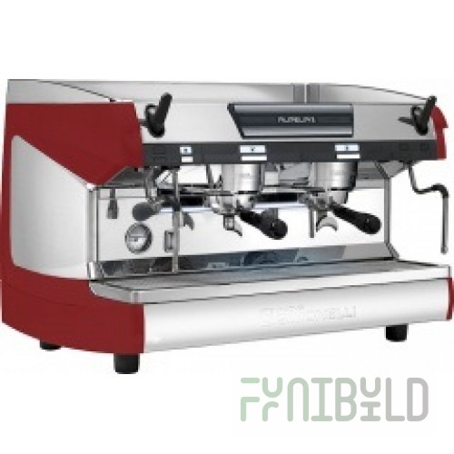 Coffee machine Nuova Simonelli Aurelia II 2 Gr S red