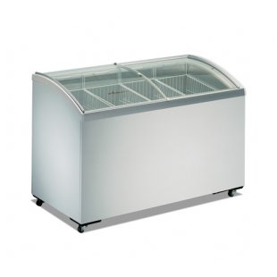 Chest freezer Caravell Derby EK-47C curved glass