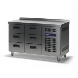 Refrigerated table TMM SKhSB-2/6Ya (1390x600x870)