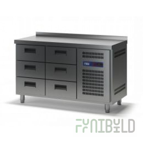 Refrigerated table TMM SKhSB-2/6Ya (1390x600x870)