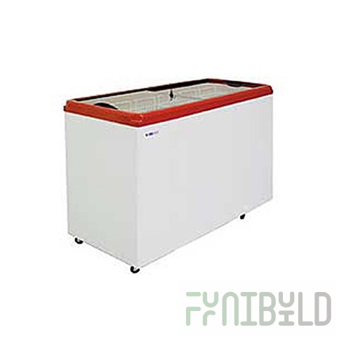 Italfrost BC300F refrigerated chest straight glass
