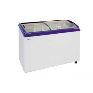 Chest freezer Italfrost CF300C curved glass