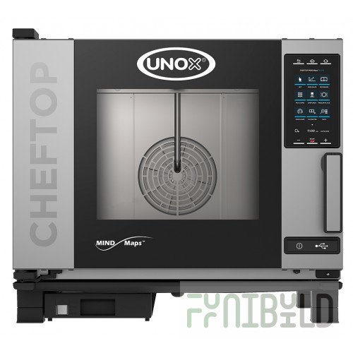 Unox XEVC-0511-GPR gas convection oven