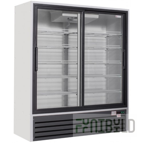 Universal wardrobe Optima coupe 16V, glass door, compartment
