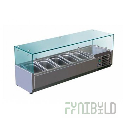 Refrigerated display case table Cooleq VRX 1200/330