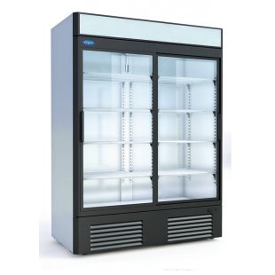 Refrigerated cabinet Capri 1.5SK glass door, compartment