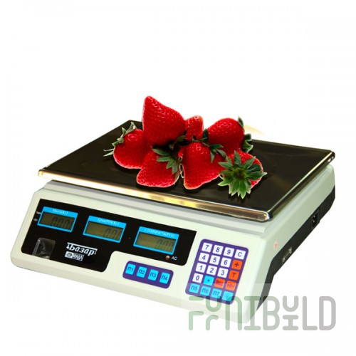 Trade scales Middle MT 6 MZhA-7 "Bazar" without stand