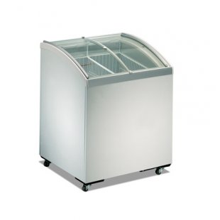 Chest freezer Caravell Derby EK-27C curved glass