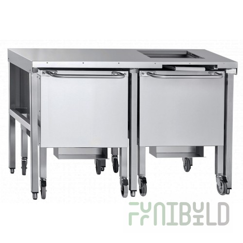 Storage bin Abat BN-2-100 for flake ice generators type LG-400CH