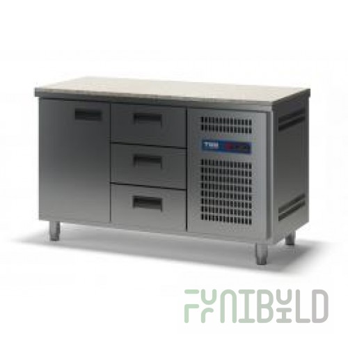 Refrigerated table TMM SHSB-K-1/1D-3Ya (1390x600x870)