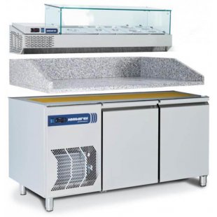 Refrigerated table for pizza Samaref TP2 VR TN