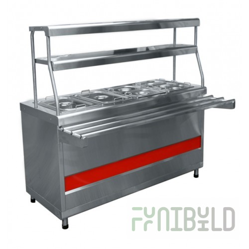 Steam bain-marie for 2 dishes Abat EMK-70KM-01