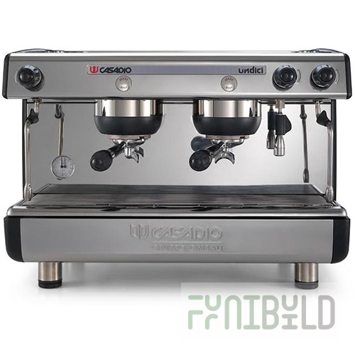 Coffee machine Casadio Undici S/2 black