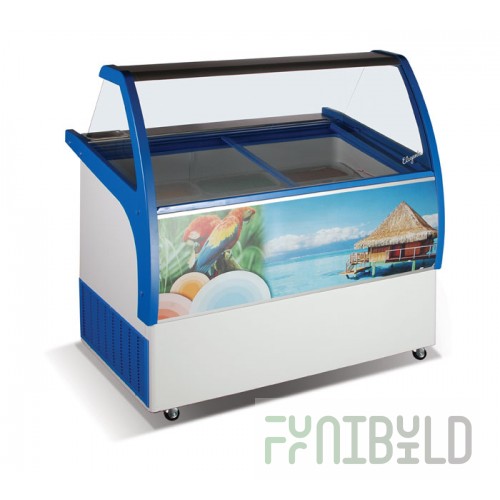 Ice cream display case Crystal VENUS 36 ELEGANTE
