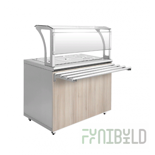 Steam bain-marie for second courses Luxstahl MVP-1200 (7 color options)