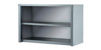 Open wall shelves